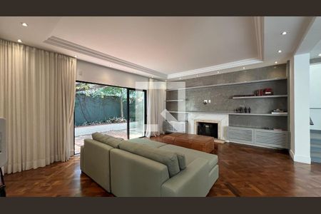 Sala de casa para alugar com 4 quartos, 450m² em Jardim Paulista, São Paulo