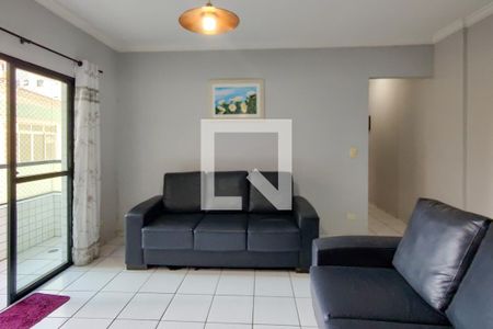 Sala de apartamento para alugar com 2 quartos, 90m² em Boqueirão, Praia Grande