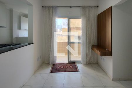 Sala de apartamento para alugar com 2 quartos, 46m² em Vila Caiçara, Praia Grande