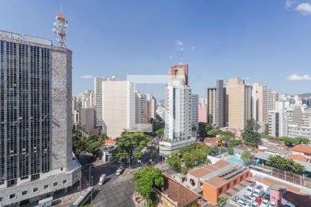 Vista da Sala de apartamento à venda com 3 quartos, 79m² em Lourdes, Belo Horizonte