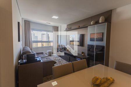 Sala de apartamento à venda com 3 quartos, 79m² em Lourdes, Belo Horizonte