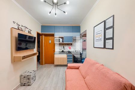 Sala de apartamento à venda com 2 quartos, 43m² em V D Pedro I, São Paulo