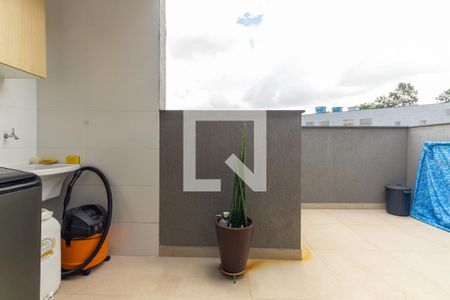 Varanda da Sala de apartamento à venda com 2 quartos, 45m² em Jardim Textil, São Paulo