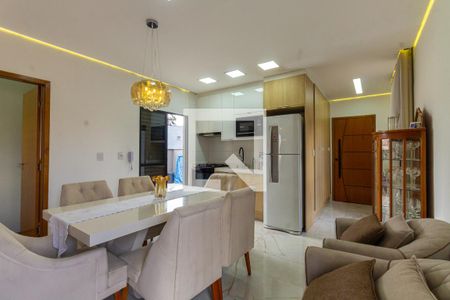 Sala/Cozinha de apartamento à venda com 2 quartos, 45m² em Jardim Textil, São Paulo