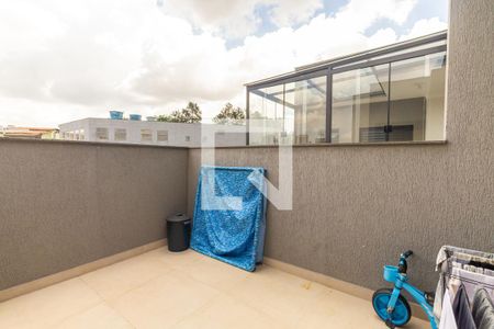 Varanda da Sala de apartamento à venda com 2 quartos, 45m² em Jardim Textil, São Paulo