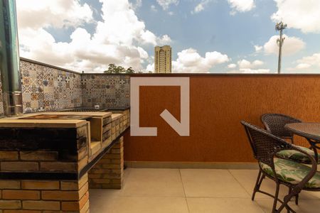 Varanda da Sala de apartamento à venda com 2 quartos, 45m² em Jardim Textil, São Paulo