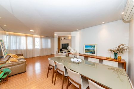 Sala de apartamento à venda com 4 quartos, 200m² em Santa Lúcia, Belo Horizonte