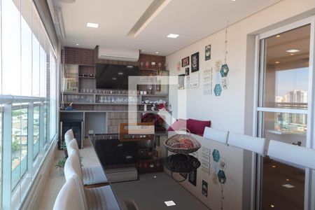 Varanda da Sala de apartamento à venda com 3 quartos, 168m² em Jardim Santa Mena, Guarulhos