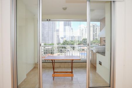 Vista da Sala de apartamento para alugar com 2 quartos, 80m² em Pompeia, São Paulo
