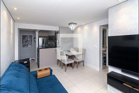 Sala de apartamento à venda com 3 quartos, 74m² em Vila das Merces, São Paulo