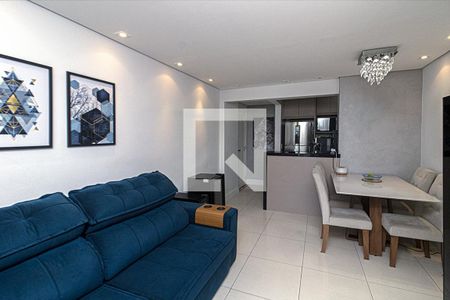 Sala de apartamento à venda com 3 quartos, 74m² em Vila das Merces, São Paulo