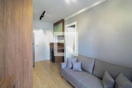 Sala/Cozinha de apartamento para alugar com 1 quarto, 28m² em Vila Olímpia, São Paulo