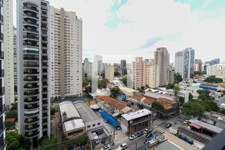 Vista da Varanda de apartamento para alugar com 1 quarto, 28m² em Vila Olímpia, São Paulo