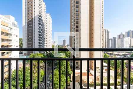 Varanda Sala de apartamento para alugar com 1 quarto, 29m² em Jardim Prudência, São Paulo