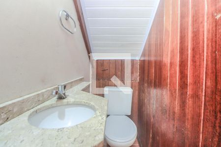 Lavabo de casa de condomínio à venda com 4 quartos, 107m² em Humaitá, Porto Alegre