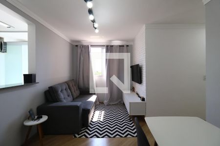 Sala de apartamento para alugar com 2 quartos, 48m² em Parque Sao Vicente, Santo André