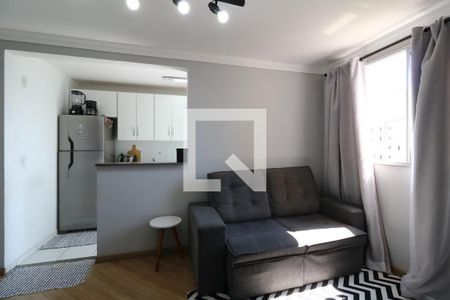 Sala de apartamento para alugar com 2 quartos, 48m² em Parque Sao Vicente, Santo André