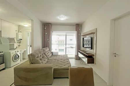 Sala de apartamento para alugar com 1 quarto, 107m² em Gonzaga, Santos