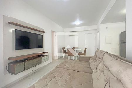 Sala de apartamento para alugar com 1 quarto, 107m² em Gonzaga, Santos