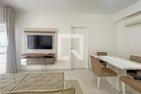 Sala de apartamento para alugar com 1 quarto, 107m² em Gonzaga, Santos