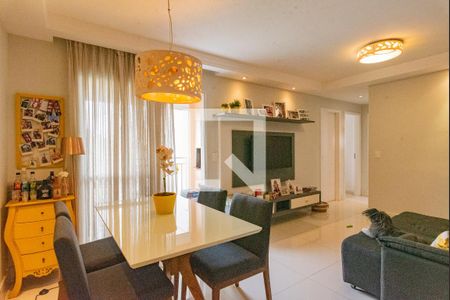 Sala de apartamento para alugar com 3 quartos, 76m² em Chácara Prado, Campinas