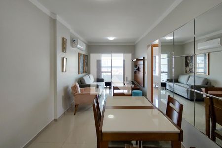 Sala de apartamento para alugar com 2 quartos, 70m² em Boqueirão, Praia Grande