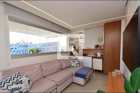 Sala cobertura de apartamento à venda com 4 quartos, 220m² em Sagrada Família, Belo Horizonte