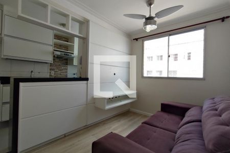 Sala de apartamento para alugar com 2 quartos, 46m² em Loteamento Parque São Martinho, Campinas