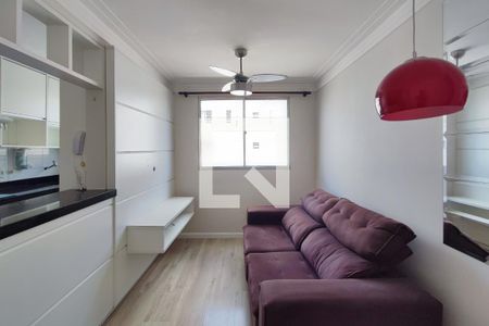 Sala de apartamento para alugar com 2 quartos, 46m² em Loteamento Parque São Martinho, Campinas