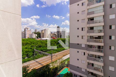 Vista da Sala de apartamento à venda com 2 quartos, 36m² em Barra Funda, São Paulo