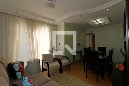 Sala de apartamento à venda com 2 quartos, 75m² em Vila Alto de Santo Andre, Santo André