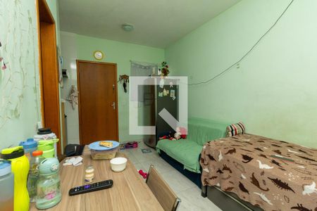 Sala e Cozinha de apartamento para alugar com 1 quarto, 38m² em Vila Antonina, São Paulo
