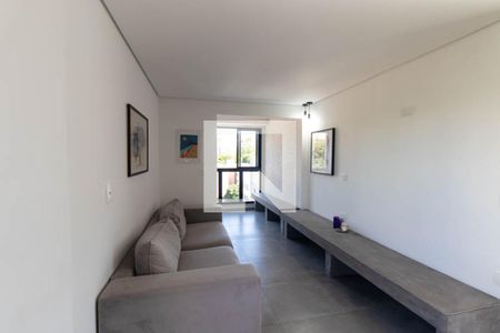 Sala de apartamento para alugar com 1 quarto, 50m² em Água Verde, Curitiba