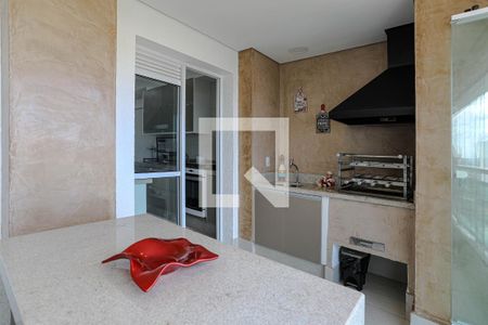 Varanda Gourmet de apartamento para alugar com 3 quartos, 125m² em Vila Mogilar, Mogi das Cruzes