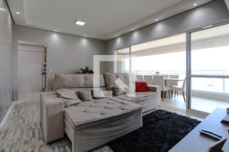 Sala de apartamento para alugar com 3 quartos, 125m² em Vila Mogilar, Mogi das Cruzes