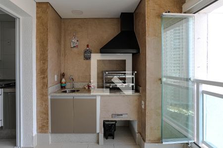 Varanda Gourmet de apartamento para alugar com 3 quartos, 125m² em Vila Mogilar, Mogi das Cruzes