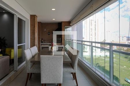 Varanda Gourmet de apartamento para alugar com 3 quartos, 125m² em Vila Mogilar, Mogi das Cruzes