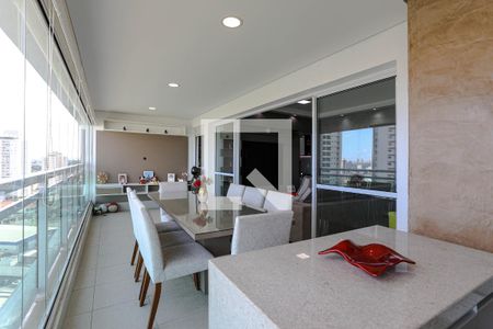 Varanda Gourmet de apartamento para alugar com 3 quartos, 125m² em Vila Mogilar, Mogi das Cruzes