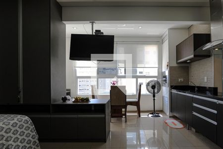 Sala de apartamento para alugar com 1 quarto, 42m² em Loteamento Mogilar, Mogi das Cruzes