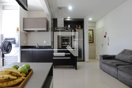 Sala de apartamento para alugar com 1 quarto, 42m² em Loteamento Mogilar, Mogi das Cruzes