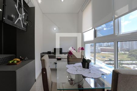 Sala de apartamento para alugar com 1 quarto, 42m² em Loteamento Mogilar, Mogi das Cruzes