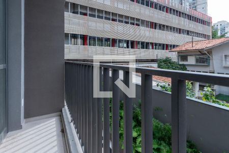 Varanda de kitnet/studio à venda com 1 quarto, 22m² em Santo Amaro, São Paulo