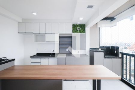 Cozinha de apartamento à venda com 2 quartos, 46m² em Santa Maria, São Caetano do Sul