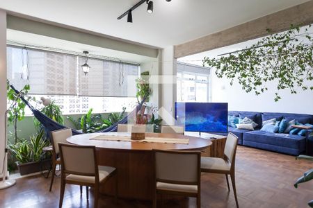 Sala de Jantar de apartamento para alugar com 4 quartos, 200m² em Funcionários, Belo Horizonte