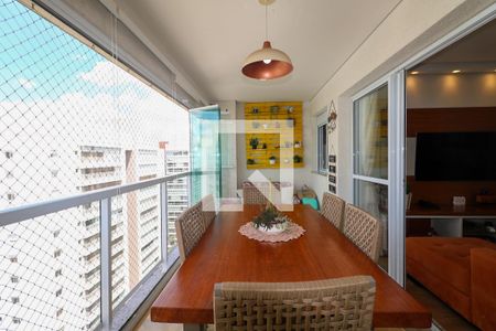 Varanda Gourmet de apartamento para alugar com 3 quartos, 113m² em Santo Antônio, São Caetano do Sul