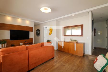 Sala de apartamento para alugar com 3 quartos, 113m² em Santo Antônio, São Caetano do Sul