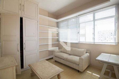 Sala de apartamento para alugar com 1 quarto, 78m² em Copacabana, Rio de Janeiro