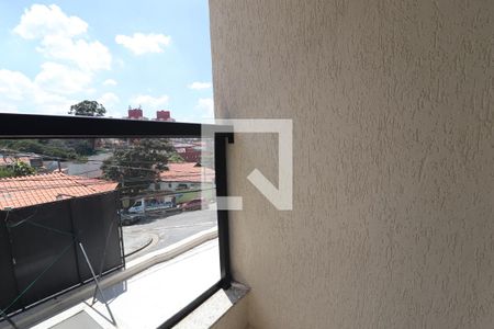 Varanda da Suíte de apartamento à venda com 2 quartos, 67m² em Parque das Nações, Santo André