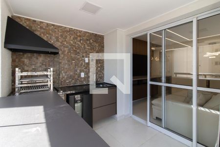 Varanda Gourmet de apartamento à venda com 2 quartos, 68m² em Jardim Flor da Montanha, Guarulhos