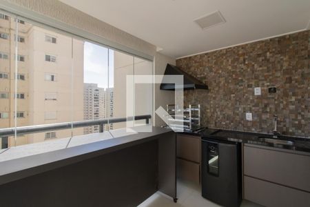 Varanda Gourmet de apartamento à venda com 2 quartos, 68m² em Jardim Flor da Montanha, Guarulhos